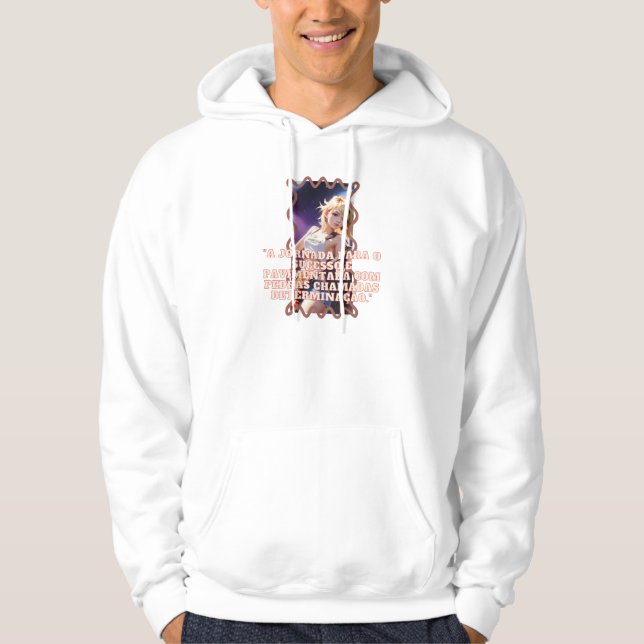 Anime Chic: Camiseta Trendy para Expressar Hoodie (Vorderseite)