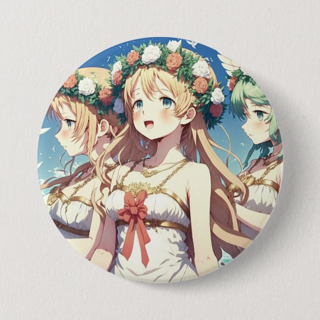 Anime Chor Button (Vorderseite)