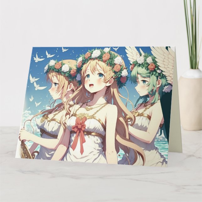Anime Chor Karte (Vorderseite)