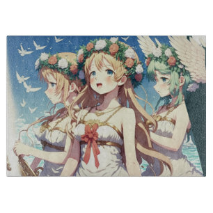 Anime Chor Schneidebrett