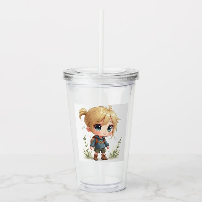ANIME CLEAR TUMBLER ACRYLTRINKBECHER (Vorderseite)
