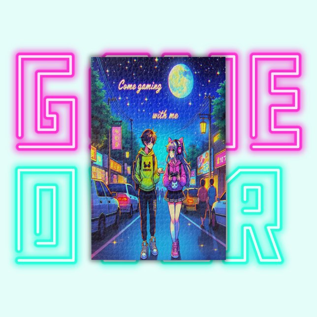 Anime Come Gaming mit mir | Puzzle (Von Creator hochgeladen)