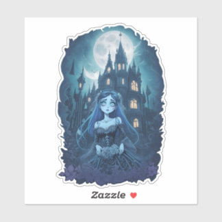 Anime Corpse Bride Sticker