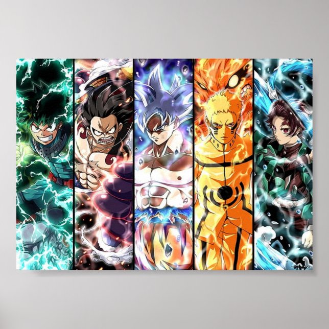 Anime Crossover Poster (Vorne)