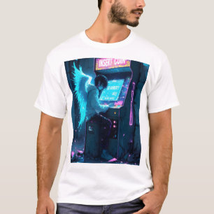 Anime-Cyber-Punk-Themen-Grafik-Shirt T-Shirt