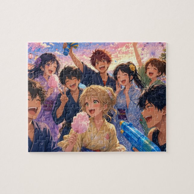 Anime, das Spaß macht Puzzle (Horizontal)