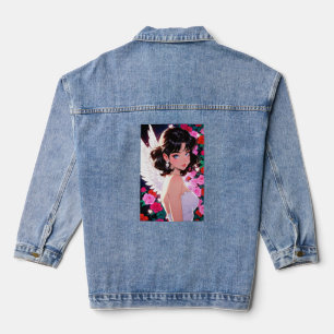 Anime Denim Jacket Jeansjacke