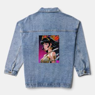 Anime Denim Jacket Jeansjacke