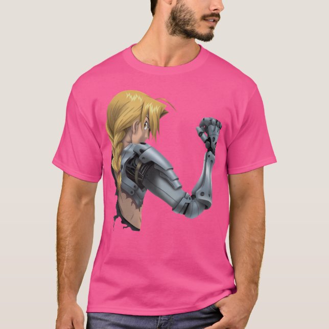 Anime Design Metal T-Shirt (Vorderseite)