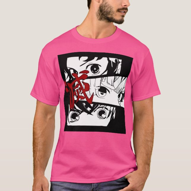 Anime Design T-Shirt (Vorderseite)