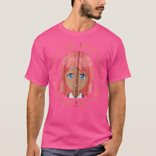 Anime, die Lieben anime und Anime-Lover skizzieren T-Shirt