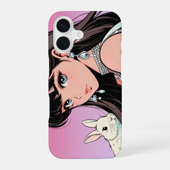 Anime diva iPhone / iPad Gehäuse 16 Hülle (Rückseite)