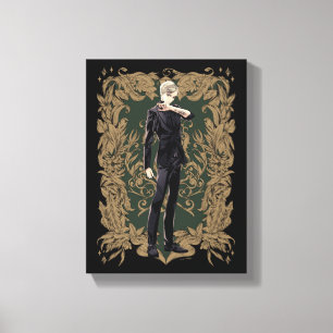 Anime Draco Malfoy Verziert Frame Leinwanddruck