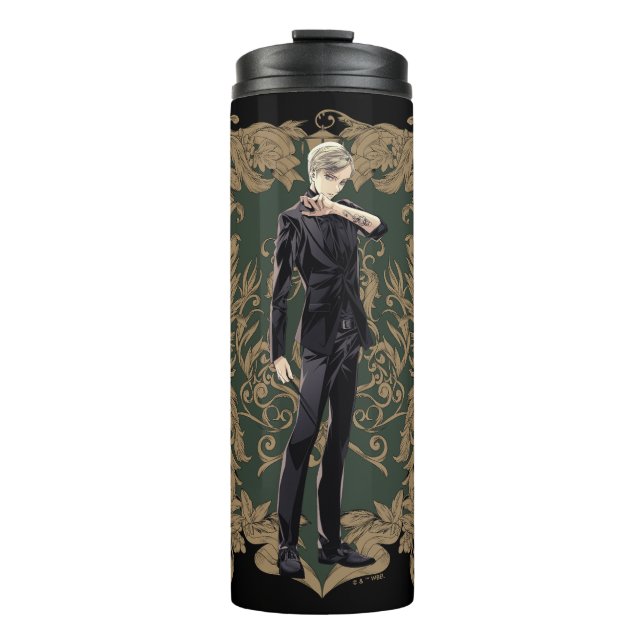 Anime Draco Malfoy Verziert Frame Thermosbecher (Vorderseite)