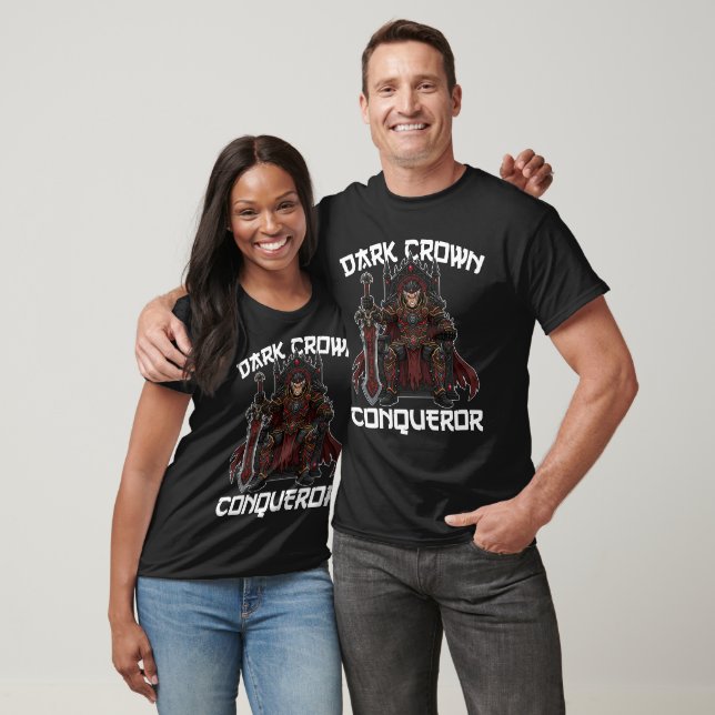 ANIME - DUNKLE KRONE ERoberER T-Shirt (Unisex)