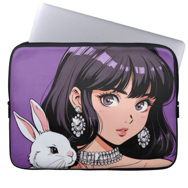 Anime Electronics Bag Laptopschutzhülle (Vorderseite)