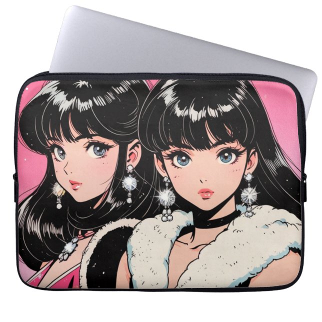 Anime Electronics Bag Laptopschutzhülle (Vorderseite)