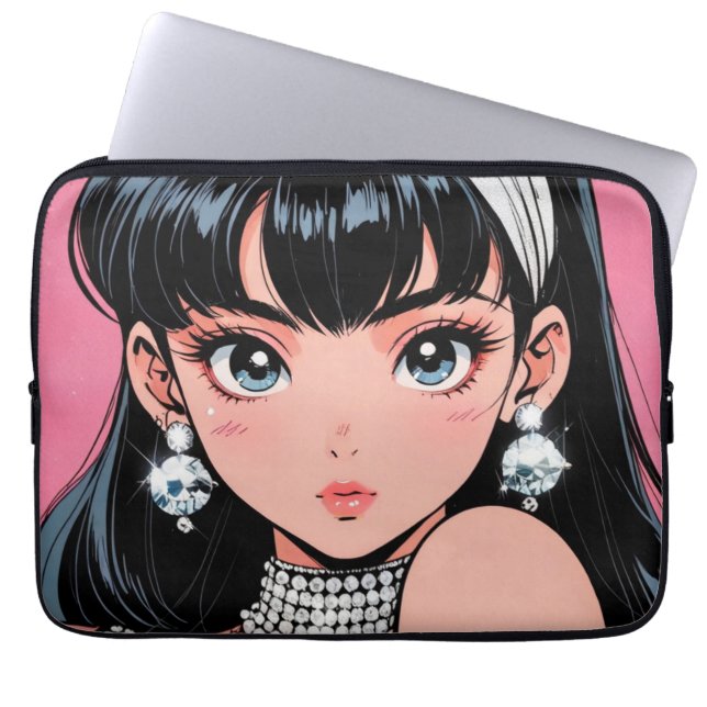 Anime Electronics Bag Laptopschutzhülle (Vorderseite)