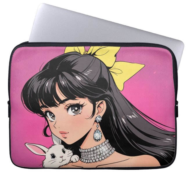 Anime Electronics Bag Laptopschutzhülle (Vorderseite)