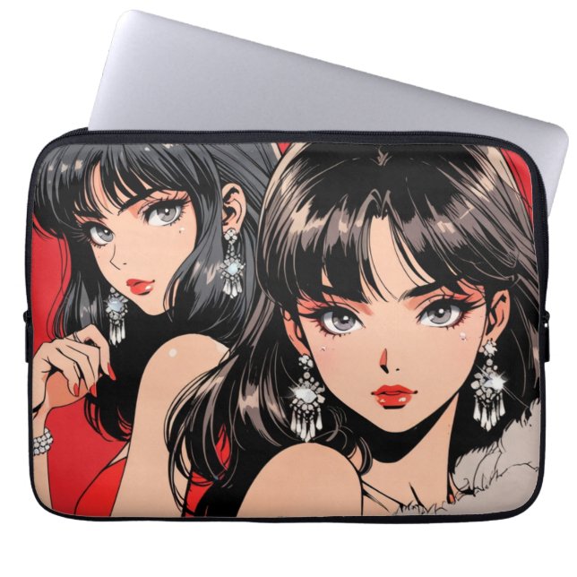 Anime Electronics Bag Laptopschutzhülle (Vorderseite)