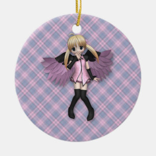 Anime-Engels-Verzierung Keramikornament