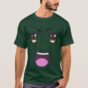 Anime Eyes Angry Japan Culture Art Japanese Aes T-Shirt