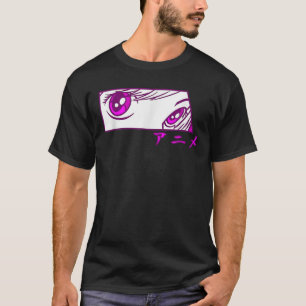Anime Eyes Anime Girl Japanische Charaktere für Mä T-Shirt