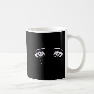 Anime Eyes Pastel Goth Ästhetisches T-Shirt Kaffeetasse