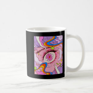 Anime Eyes Pastel Kawaii Egirl Ästhetisch Japanisc Kaffeetasse