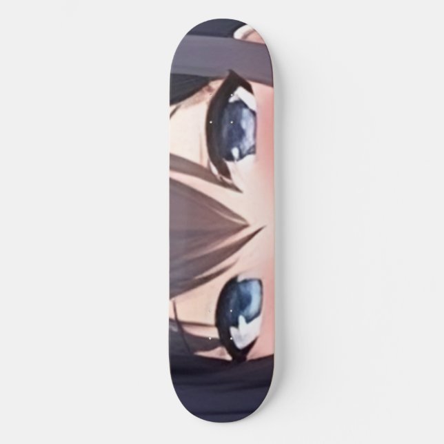 Anime Eyes Skateboard Deck (Vorderseite)
