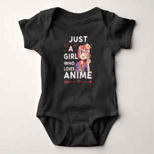 Anime Fan Girl Otaku Japanisch Manga Lover Baby Strampler