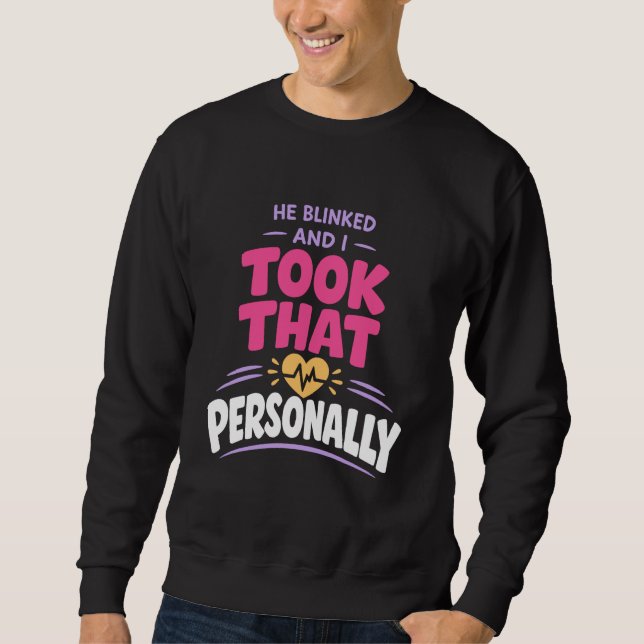 Anime Fangirl Screaming Anime Reaction Humor Excit Sweatshirt (Vorderseite)
