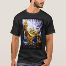Anime-Fantasiezeus-Krieger-Grafik-T-Shirt