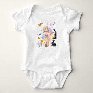 Anime-Feenkönigin-Body für Babys Baby Strampler