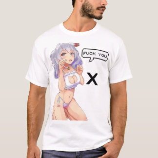 Anime Figures Girl Japanese Foxy Sexy Cat Ea T-Shirt