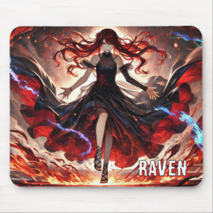 Anime - Flammen beherrschen, Sturm umarmen - Custo Mousepad
