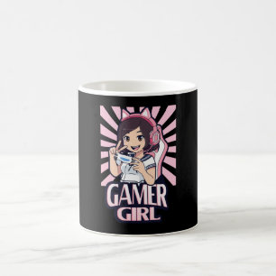 Anime Gamer Girl Gaming Girls - Geschenk Kaffeetasse
