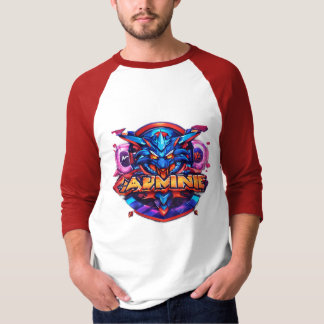 Anime Gaming Logo Sleeve T - Shirt - Stylischer Ga