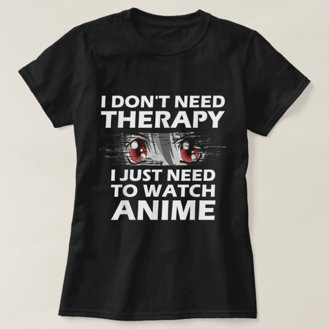 Anime Geschenk für Frauen Teen Girls Boys Anime Me T-Shirt (Design vorne)