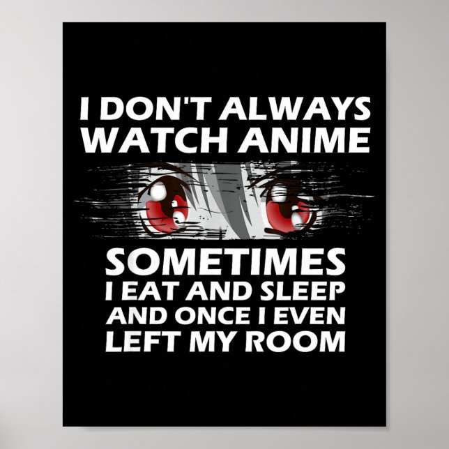 Anime Gift For Teen Girls Women Boys Cute Anime Me Poster (Vorne)