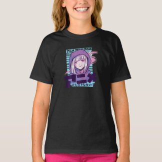 Anime Gifts for Teen Girls Just A Girls, die eine  T-Shirt