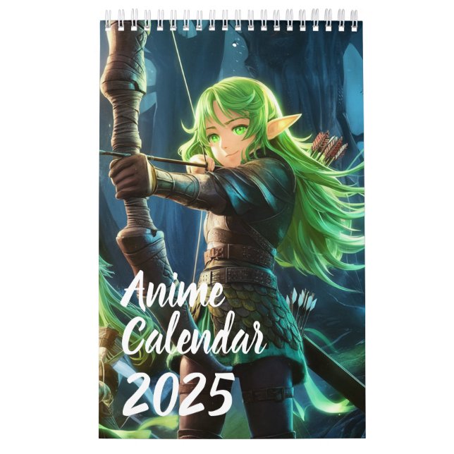 Anime Girl 12 Monate Kalender (Titelbild)