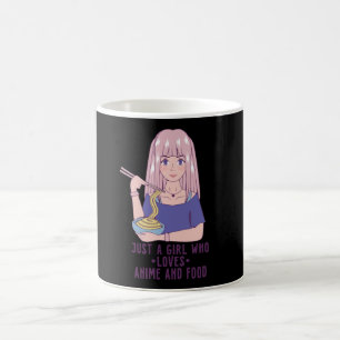 Anime Girl   Anime & Food Lover Kaffeetasse