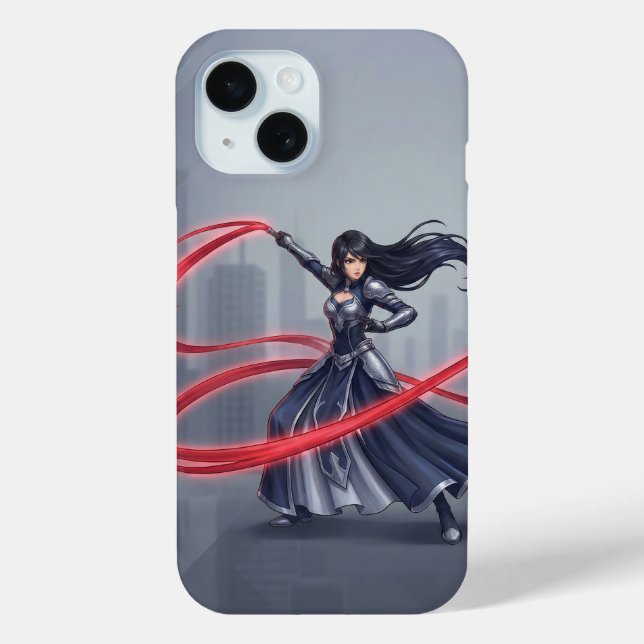 Anime Girl Case-Mate iPhone Hülle (Rückseite)