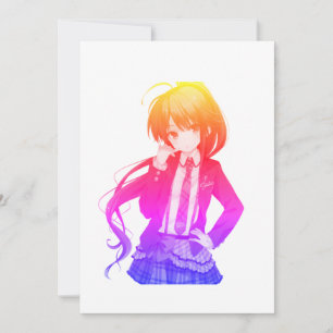 Anime Girl Einladung
