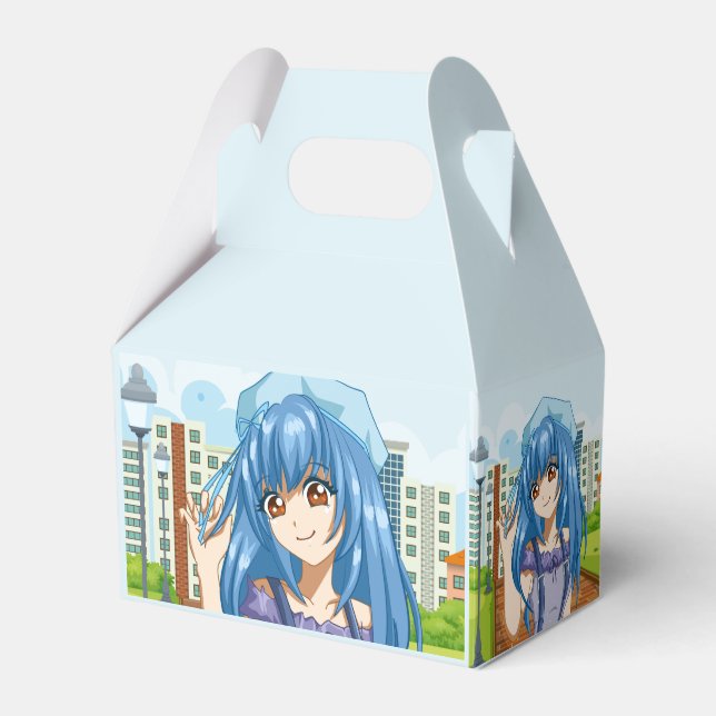 ANIME GIRL GESCHENKSCHACHTEL (Vorderseite)