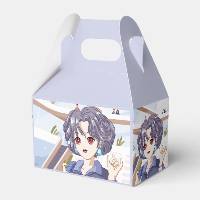 ANIME GIRL GESCHENKSCHACHTEL (Vorderseite)