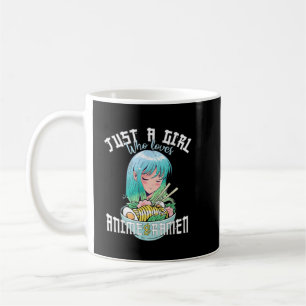 Anime Girl Just a Girl Liebe Anime 1 Kaffeetasse