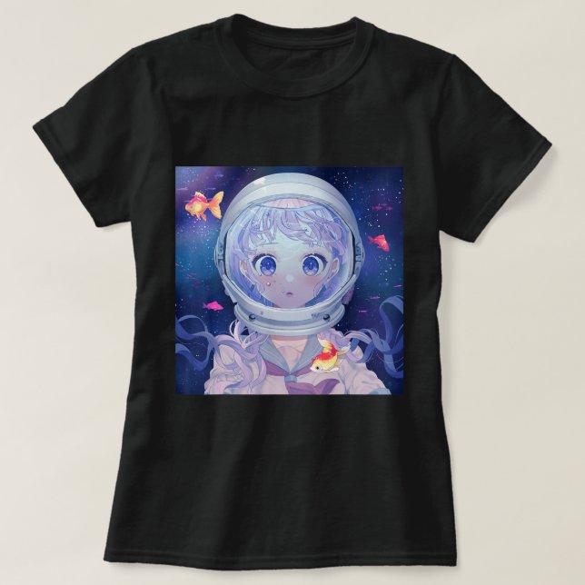 Anime Girl Kawaii Ästhetisch Japanisch Otaku T-Shirt (Design vorne)