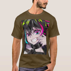 Anime Girl Kawaii Waifu Ästhetik Japanisch Otaku10 T-Shirt